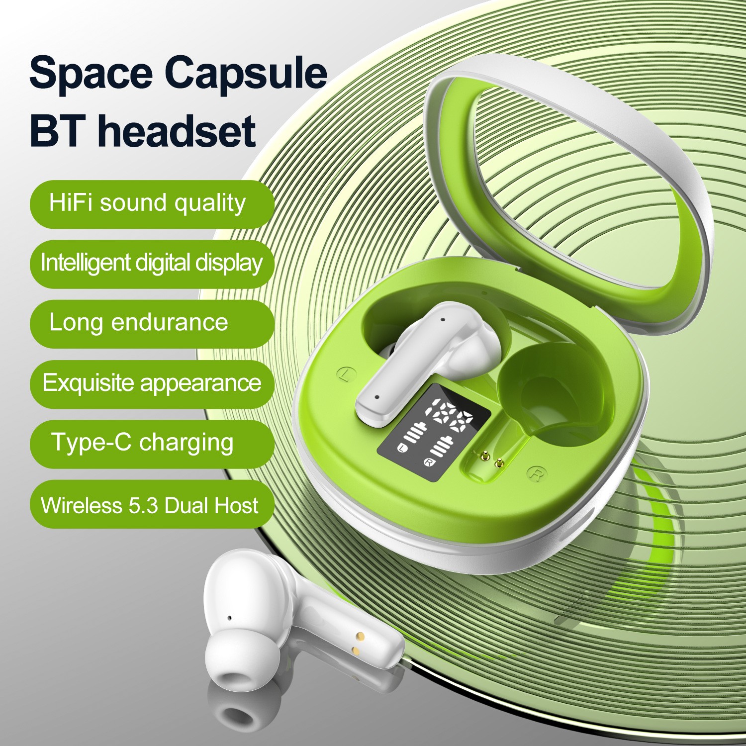 F03 AI Smart Translator Earbuds